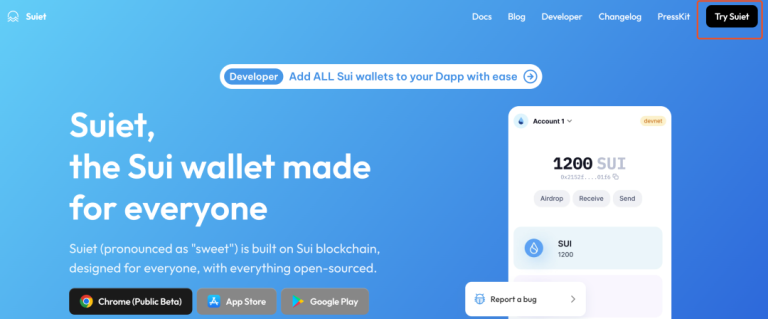 Sui Network 主网初体验，是不是真的如此顺滑?