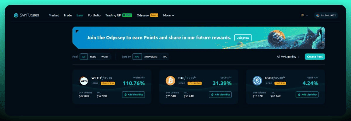 Perps DEX 協議 SynFutures 推出 V3：可賺取積分的 4 種方式