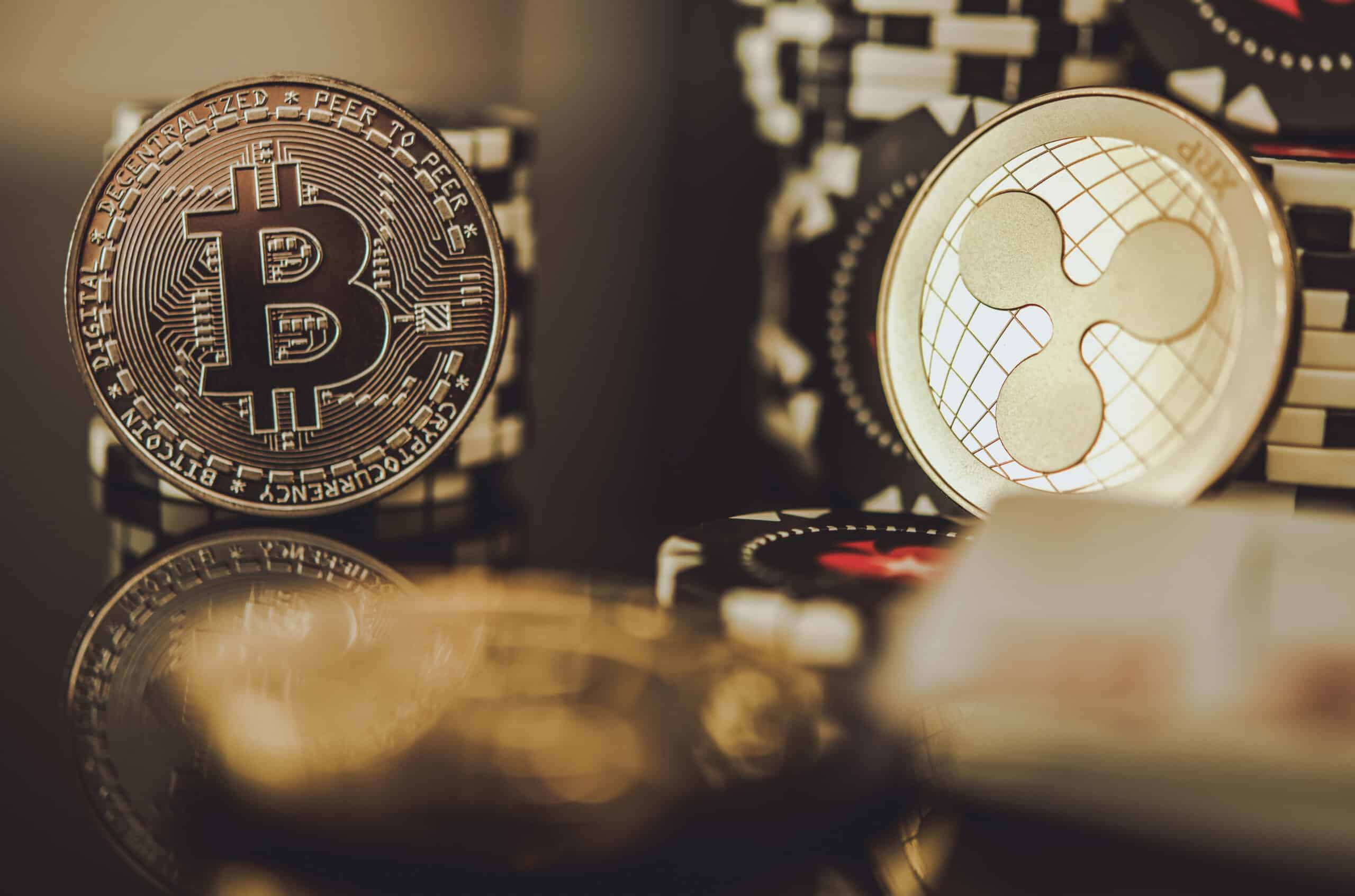 加密货币市场剧烈波动，清算额达 5.34 亿美元，XRP 和比特币成主要推手