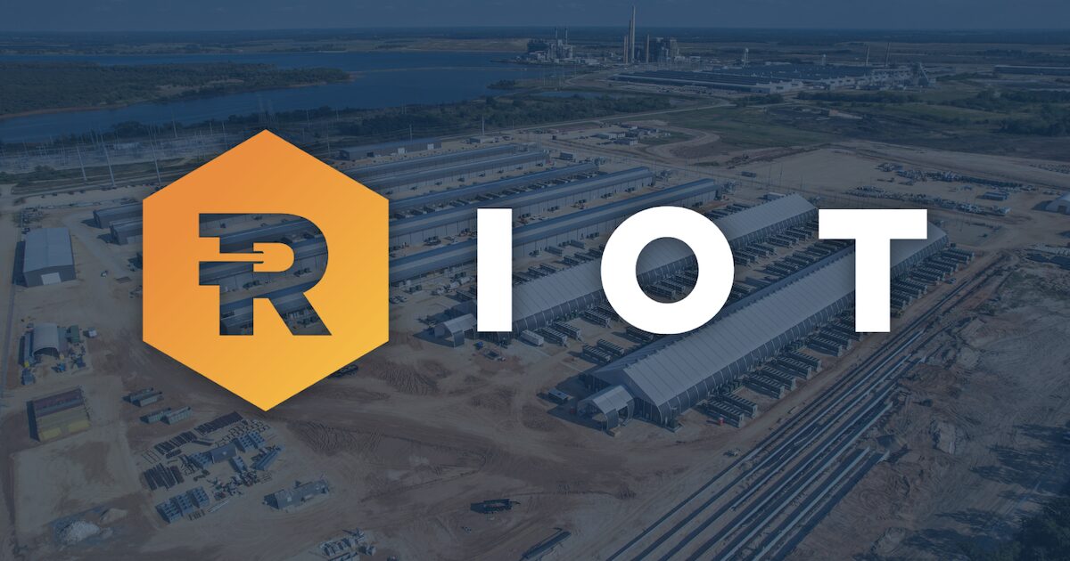 Riot Platforms 增持 667 枚比特币，总持有量达 17,429 枚