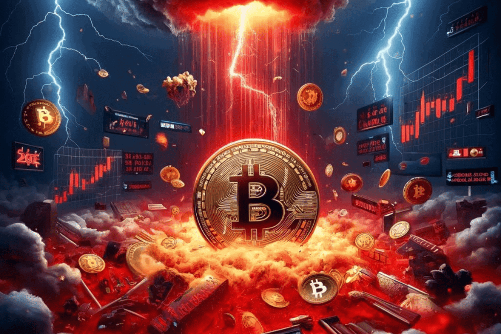 「10 万美元关卡」撑不过一天！比特币下跌 5% 、全网合约爆仓近 6 亿美元