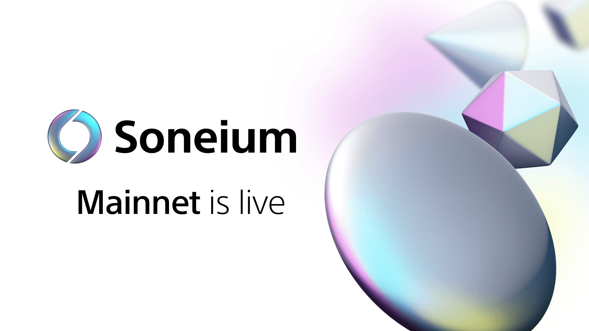 Sony 旗下 Layer2 公链「Soneium」主网正式上线
