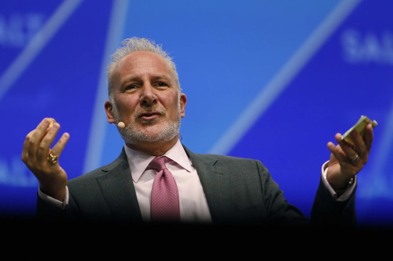 黄金大多头 Peter Schiff：那斯达克一旦陷入熊市，比特币恐跌破 6.5 万美元