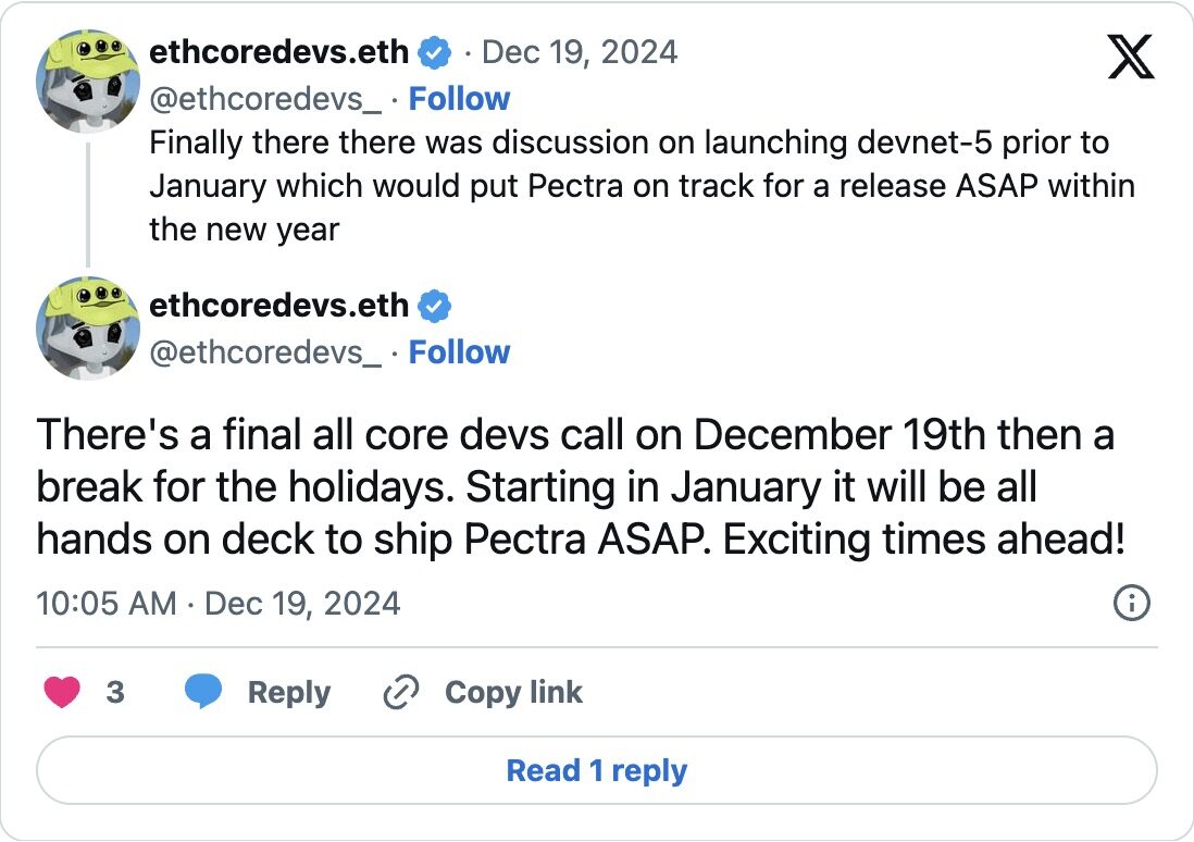 以太坊升级在即，Pectra 能否提振 ETH 价格？