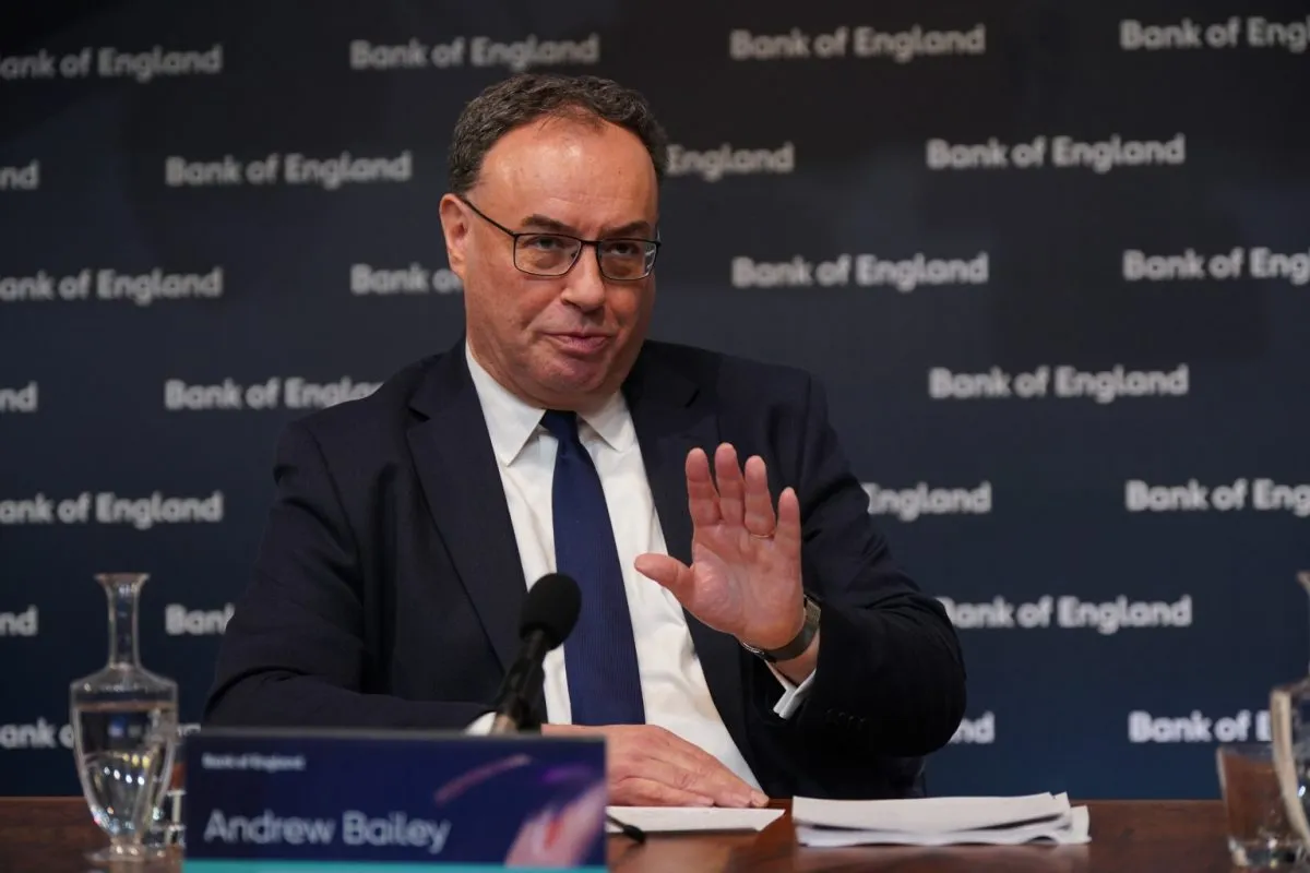 英国央行总裁 Andrew Bailey 开砲稳定币：不该由银行发行、恐威胁金融稳定