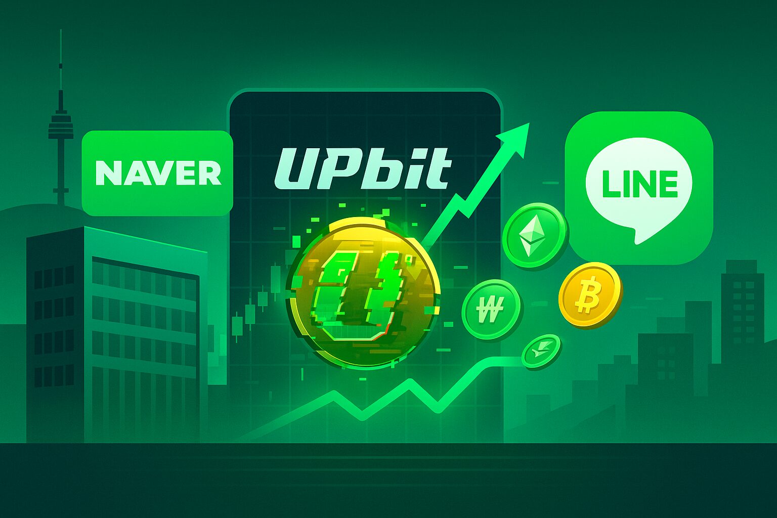 Naver 拟并购 Upbit 母公司，结合 LINE 打造亚洲数位金融霸权