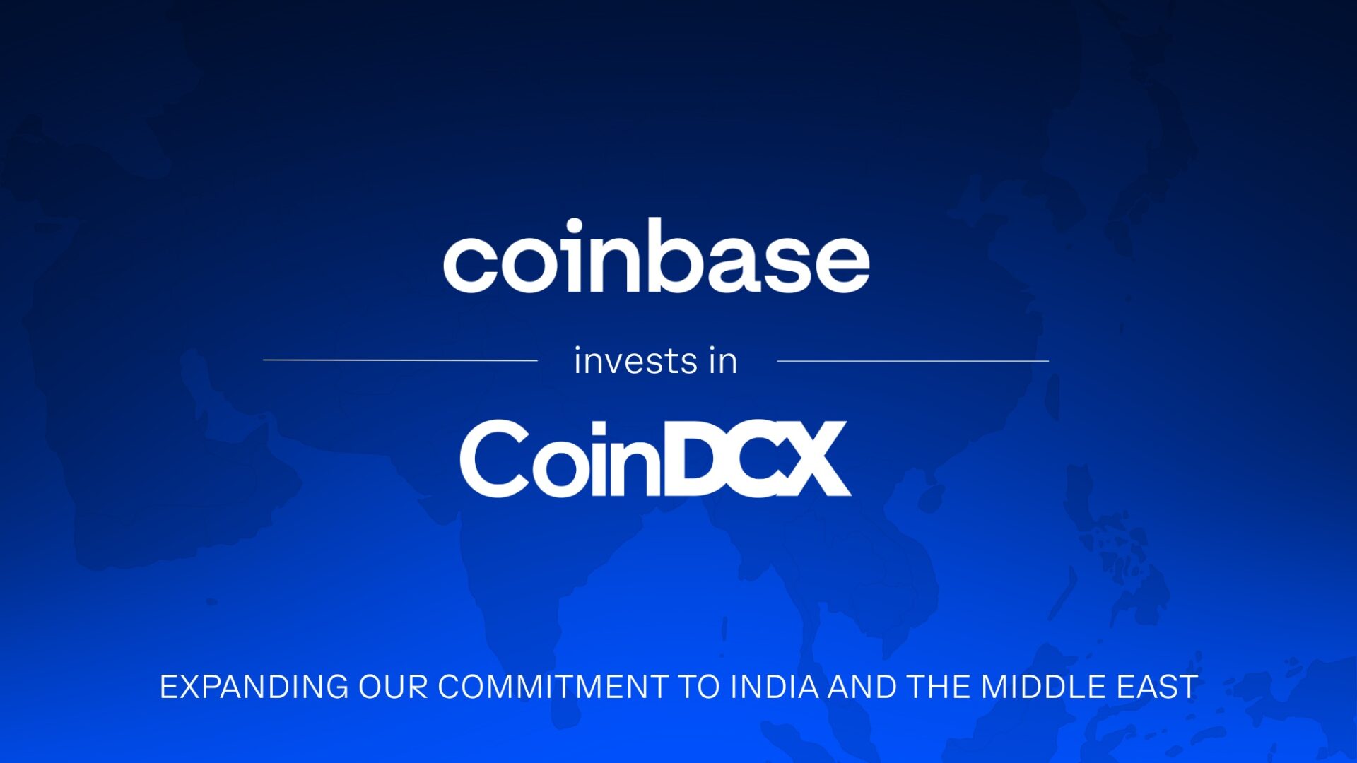 抢攻印度市场！Coinbase 以 24.5 亿美元估值投资 CoinDCX