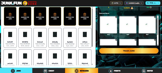 归零 MEME 变废为宝？Junk.Fun 如何用销毁机制拯救你的 0.002 SOL？