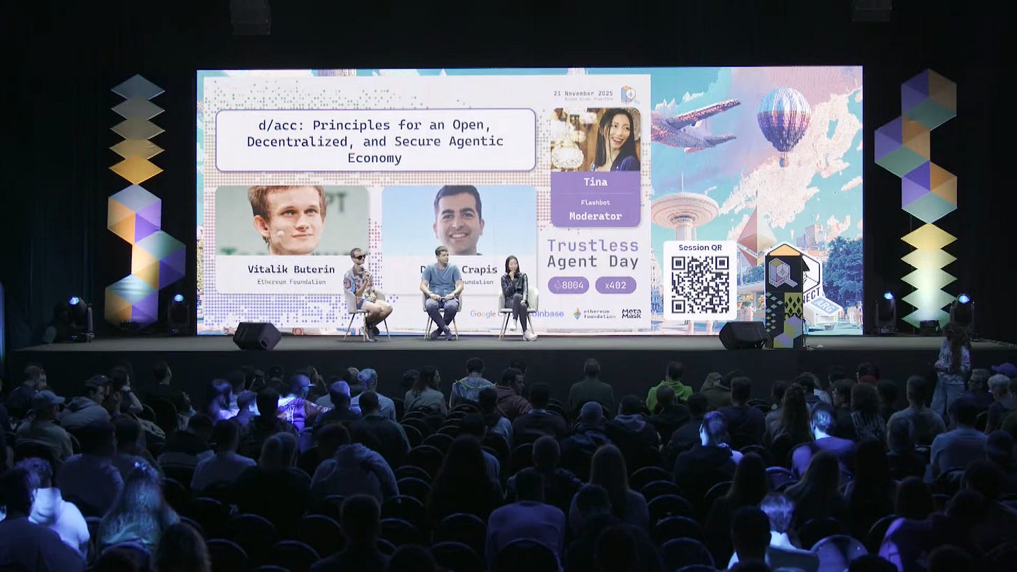 Vitalik 与以太坊基金会 dAI 负责人详解 x402 、隐私与未来运算 Vitalik 与以太坊基金会 dAI 负责人详解 x402 、隐私与未来运算