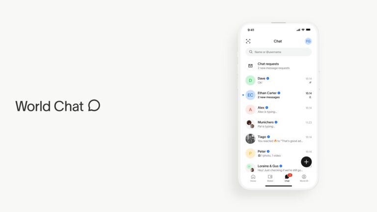 Sam Altman 再出招！World App 重磅升级：整合加密币支付、加密聊天功能