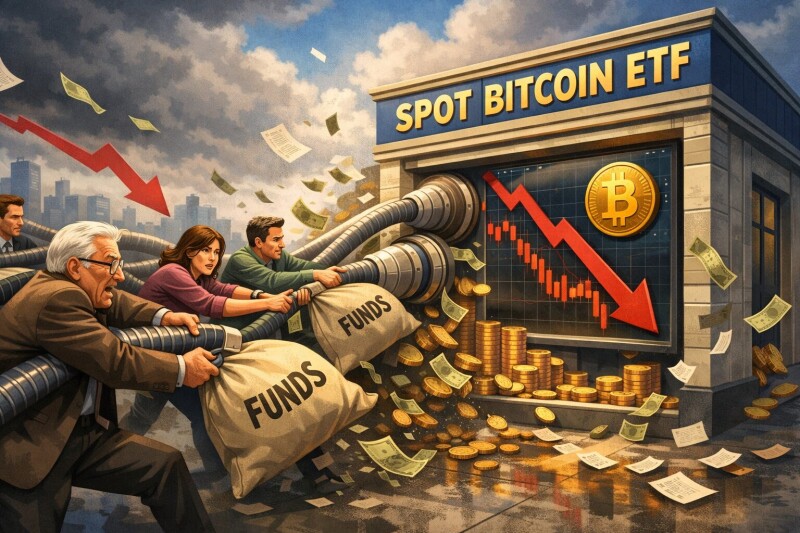 圣诞「劫」？比特币现货 ETF 单周净流出 7.82 亿美元，机构年末「结帐」引发卖压