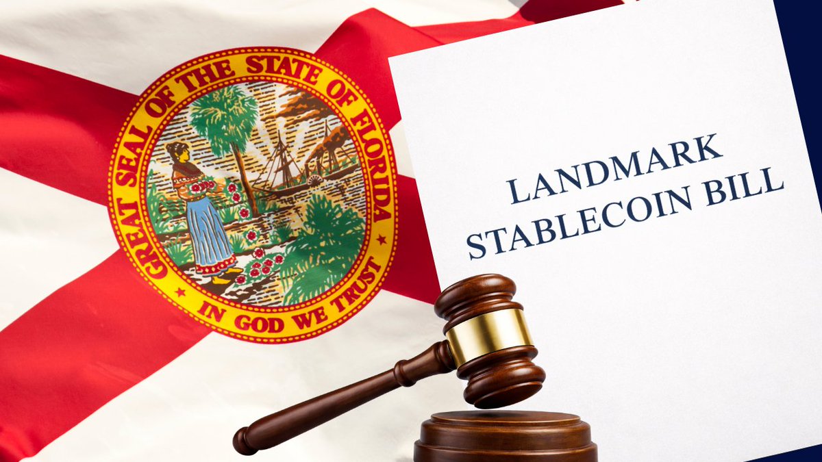 全美首例！佛州「稳定币法案」闯关成功，政府将接受稳定币缴费