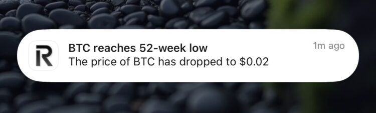 数据供应商出包！Revolut 比特币惊见「0.02 美元」超低价