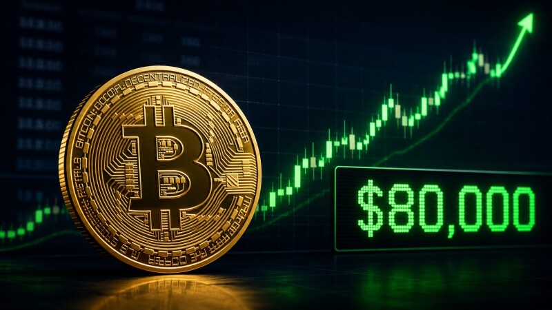 比特币重返 8 万美元，ETF 单日吸金 7.31 亿美元