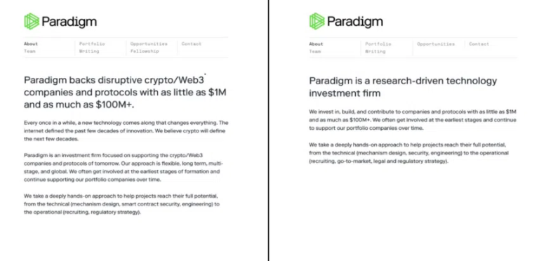 盘点 Paradigm 近期布局：ETH、LDO 为最大持仓