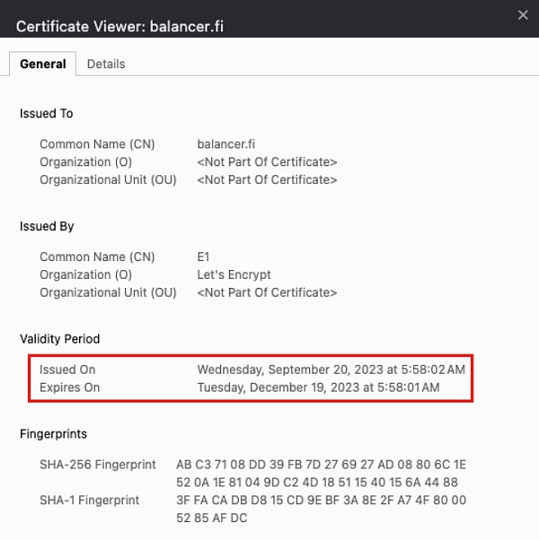 Balancer.fi BGP Hijacking攻击分析