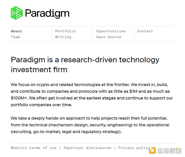 一分钟速览加密基金Paradigm成长史 所投项目最爱空投