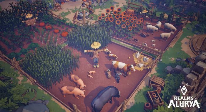 以太坊游戏Realms of Alurya链游ARPG+MOBA