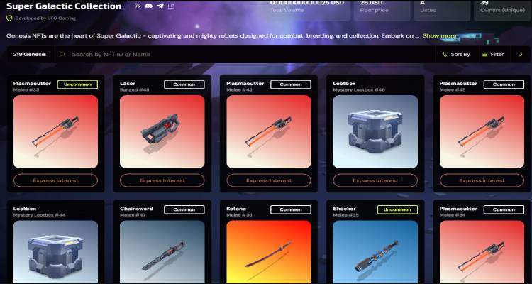 高手进阶：Super Galactic 创世 NFT 铸造与装备强化教程