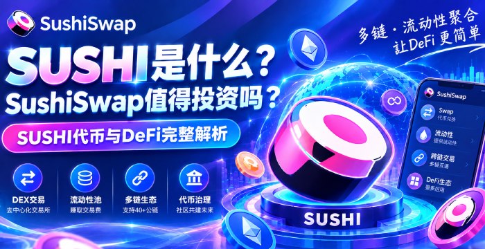 SUSHI是什么? SushiSwap值得投资吗? SUSHI代币与DeFi完整解析 SUSHI是什么? SushiSwap值得投资吗? SUSHI代币与DeFi完整解析