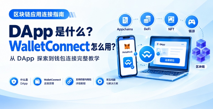 DApp是什么? WalletConnect怎么用?钱包连接完整教学 DApp是什么? WalletConnect怎么用?钱包连接完整教学