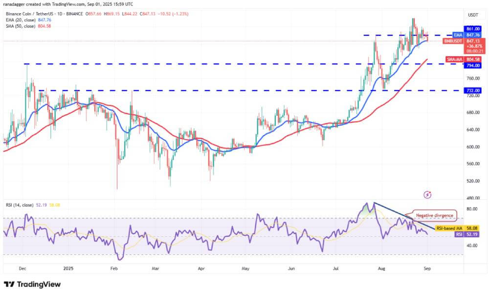BNB 技术分析