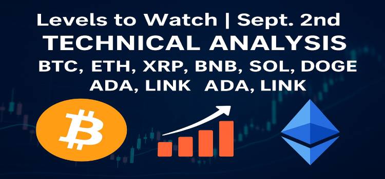 9月2日加密货币技术分析：比特币行情低迷，山寨币走势何去何从？