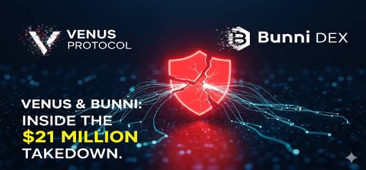 Venus Protocol 与 Bunni DEX 遭黑客攻击，损失超2100万美元