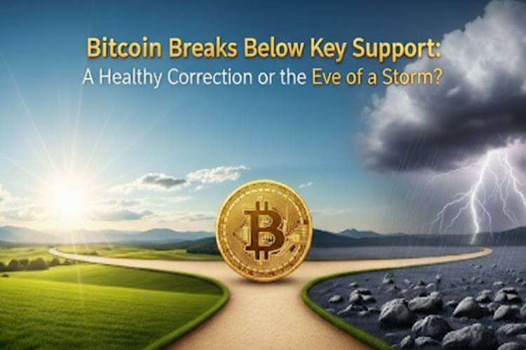 比特币跌破关键支撑：是牛市健康回调还是风暴前夜？