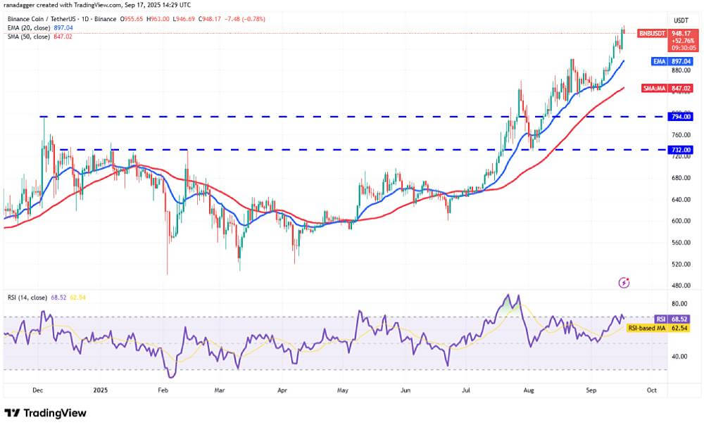 BNB 技术分析