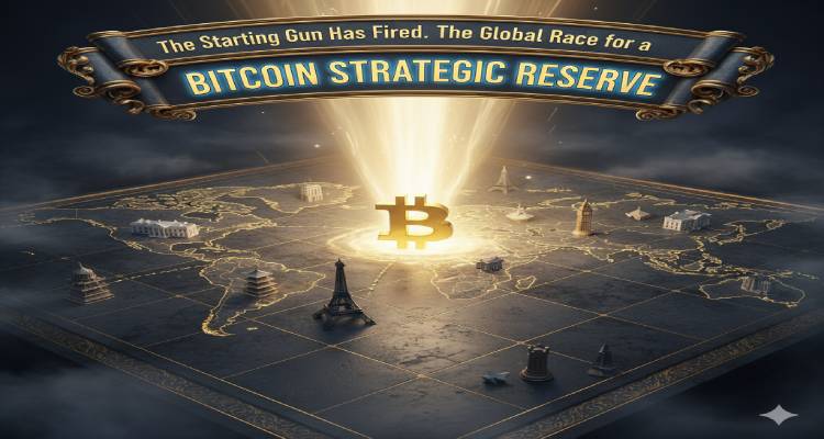比特币战略储备一场全球国家竞赛的兴起，32国争相入局，特朗普行政令如何点燃导火索？