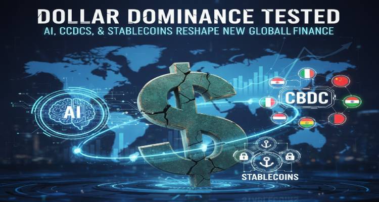 美元主导地位受考:人工智能、CBDC与稳定币如何重构全球金融新秩