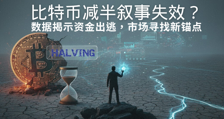 比特币减半叙事失效?数据揭示资金出逃,市场寻找新锚点