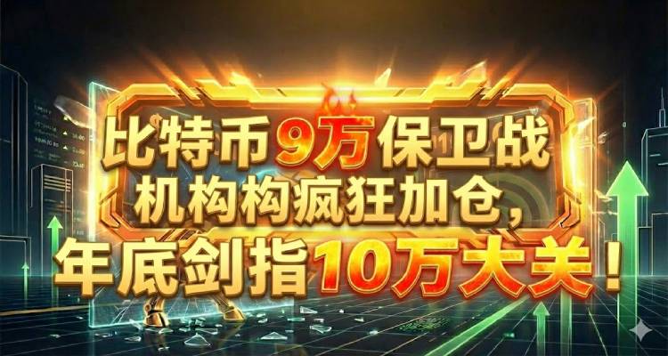 比特币未来走势分析：机构加仓比特币捍卫9万关口，年底能否突破10万？